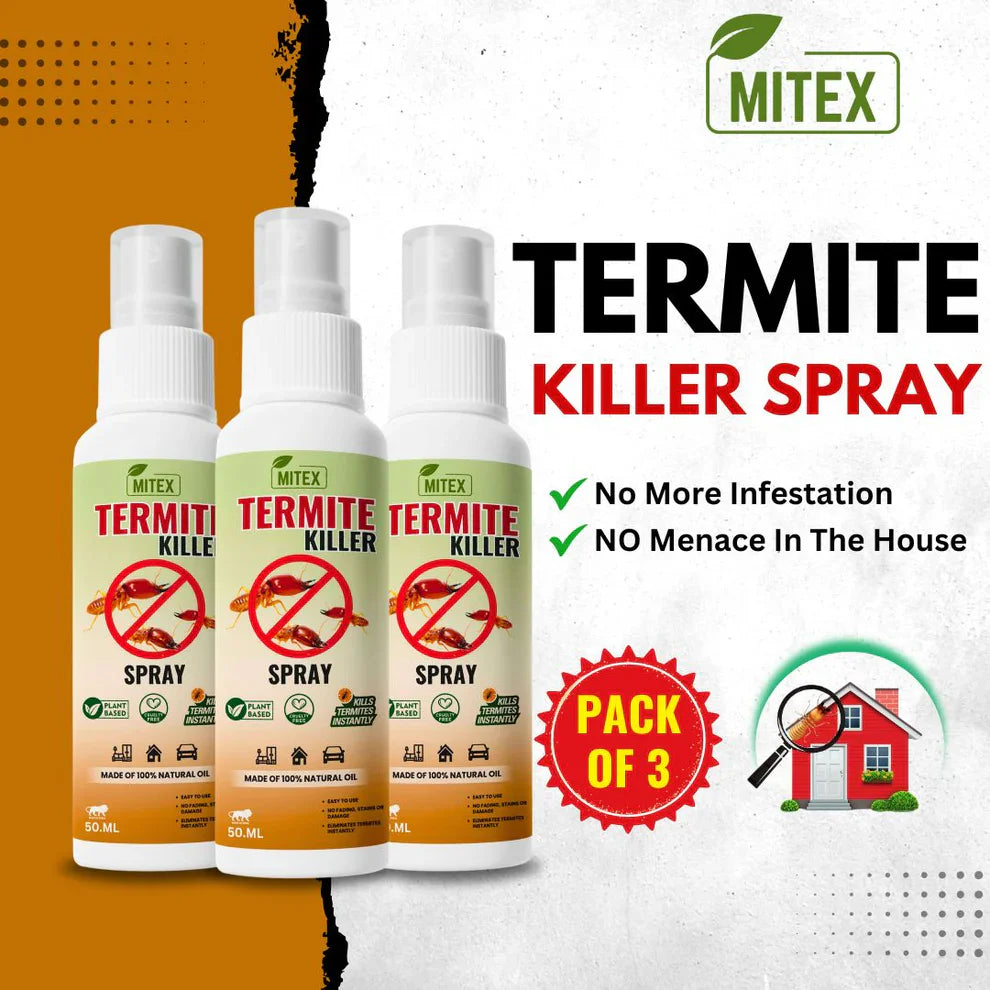 Termite Killer Spray - Effective Pest solution for your home (Buy 1 Get 2 Free!)