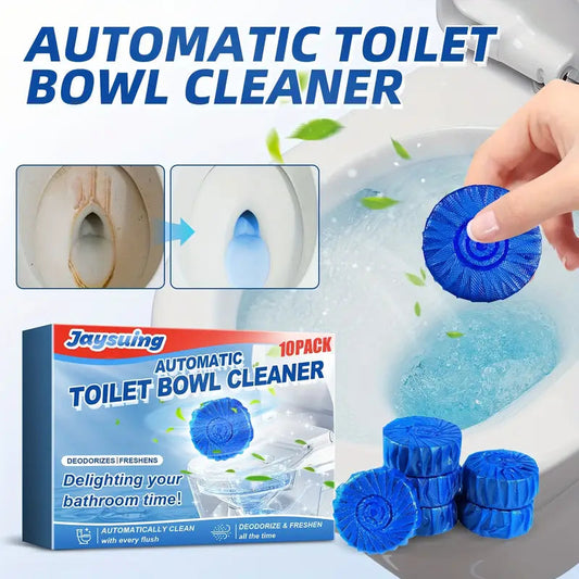 Blue Bubble Toilet Cleaning Tablet (BUY 1 GET 1 FREE) | Automatic Cleaner & Deodorizer