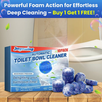 Blue Bubble Toilet Cleaning Tablet (BUY 1 GET 1 FREE) | Automatic Cleaner & Deodorizer