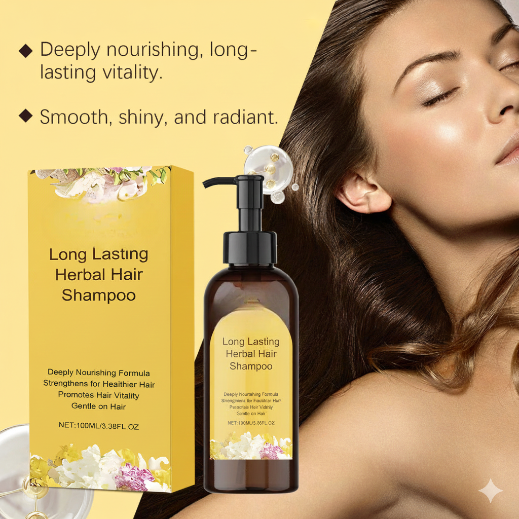 Japanese Long Lasting Natural Hair Dye Shampoo (Buy 1 Get 1 Free)