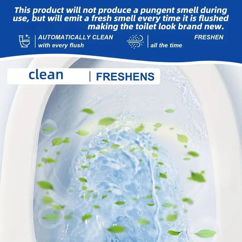 Blue Bubble Toilet Cleaning Tablet (BUY 1 GET 1 FREE) | Automatic Cleaner & Deodorizer