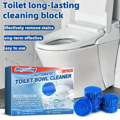 Blue Bubble Toilet Cleaning Tablet (BUY 1 GET 1 FREE) | Automatic Cleaner & Deodorizer